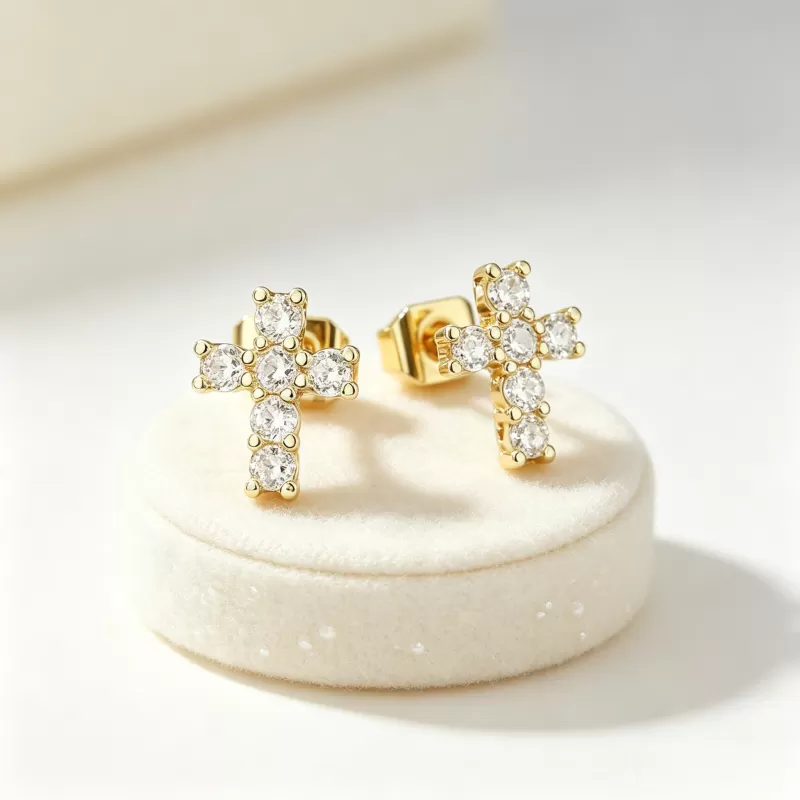 1ct Round Moissanite Stud Earrings D Color VVS1 925 Sterling Silver GRA - Image 7