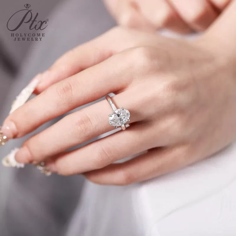 1ct Round Lab Grown Diamond Ring D Color VVS1 14K Gold Plated GRA - Image 4