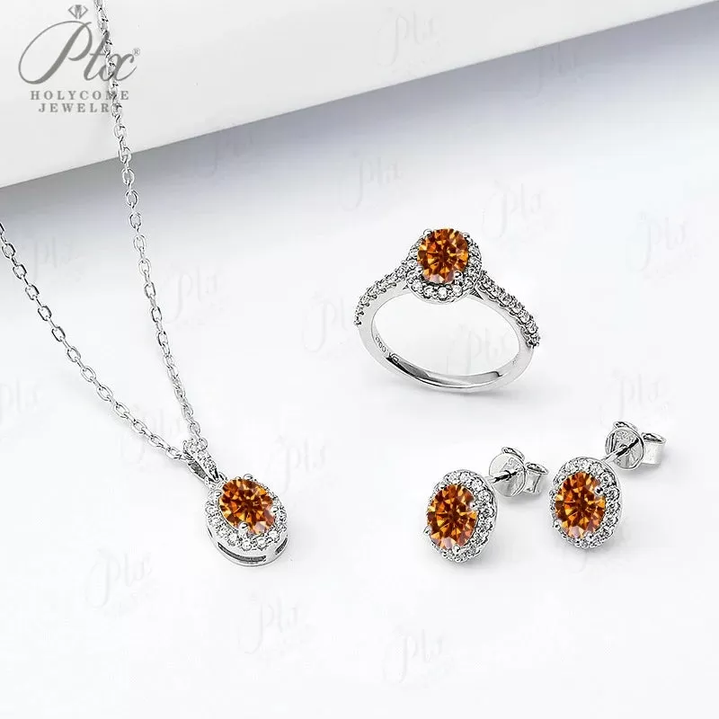 1ct Round Moissanite Ring D Color VVS1 925 Sterling Silver GRA - Image 13