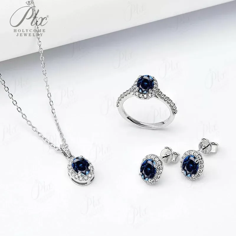 1ct Round Moissanite Ring D Color VVS1 925 Sterling Silver GRA - Image 2
