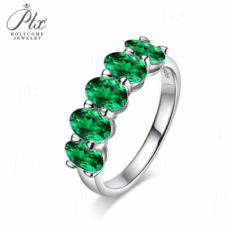 2.5ct Round Moissanite Ring D Color VVS1 925 Sterling Silver GRA - Image 8