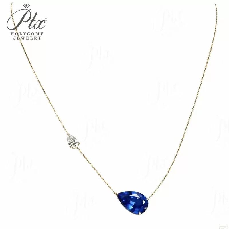 5ct Round Moissanite Pendant Necklace D Color VVS1 925 Sterling Silver GRA - Image 13