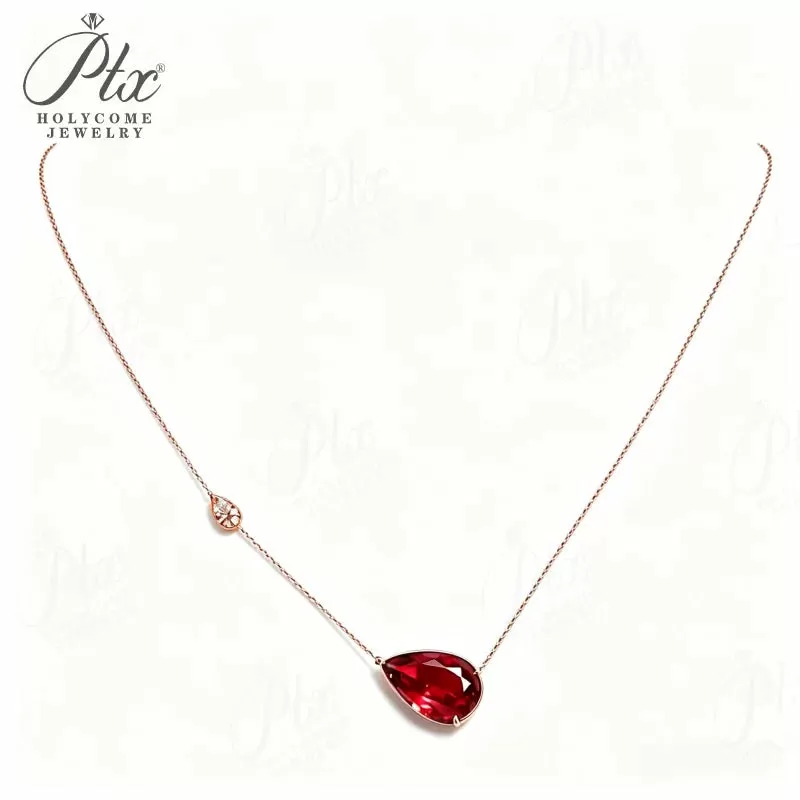 5ct Round Moissanite Pendant Necklace D Color VVS1 925 Sterling Silver GRA - Image 17