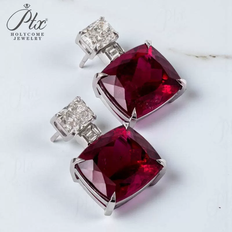 1ct Round Moissanite Stud Earrings D Color VVS1 925 Sterling Silver GRA