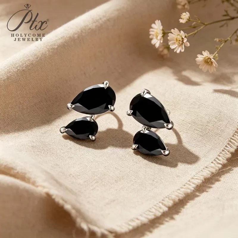 3ct Round Moissanite Stud Earrings D Color VVS1 925 Sterling Silver GRA - Image 6