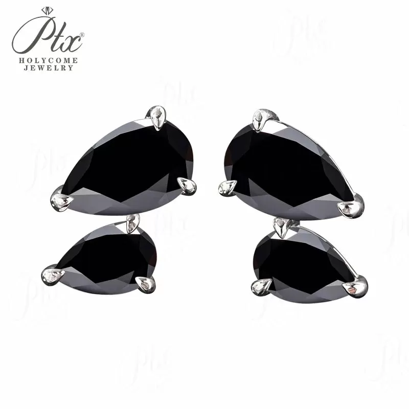 3ct Round Moissanite Stud Earrings D Color VVS1 925 Sterling Silver GRA - Image 8
