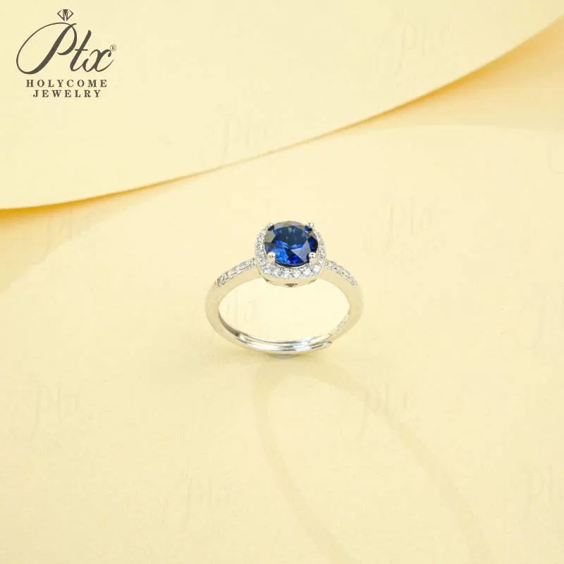 1ct Round Moissanite Ring D Color VVS1 925 Sterling Silver GRA - Image 11