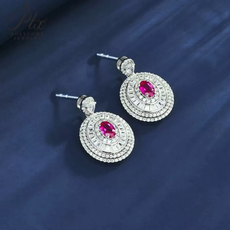 0.8-7ct Round Moissanite Stud Earrings D Color VVS1 925 Sterling Silver GRA - Image 24