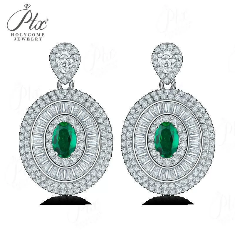 0.8-7ct Round Moissanite Stud Earrings D Color VVS1 925 Sterling Silver GRA - Image 27