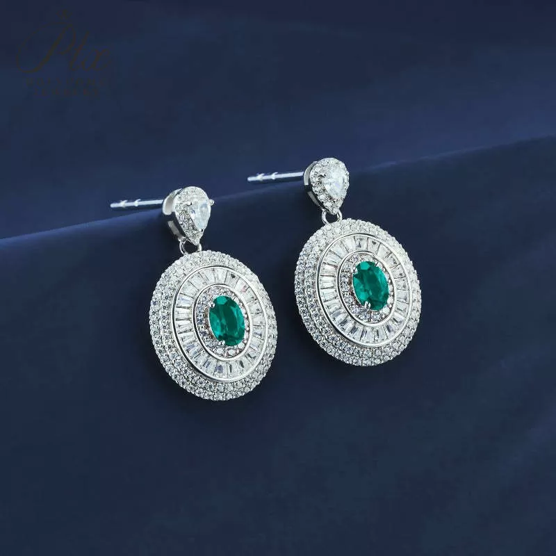 0.8-7ct Round Moissanite Stud Earrings D Color VVS1 925 Sterling Silver GRA - Image 28