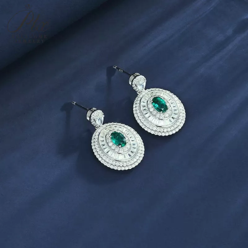 0.8-7ct Round Moissanite Stud Earrings D Color VVS1 925 Sterling Silver GRA - Image 29