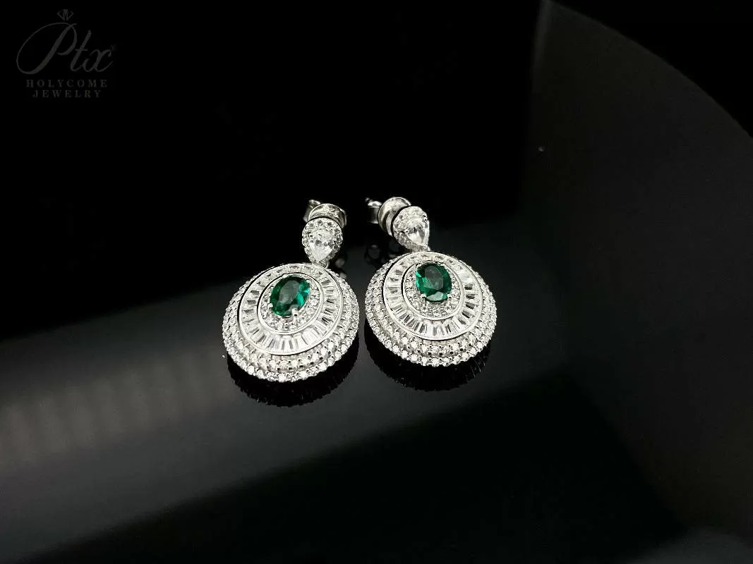0.8-7ct Round Moissanite Stud Earrings D Color VVS1 925 Sterling Silver GRA - Image 31