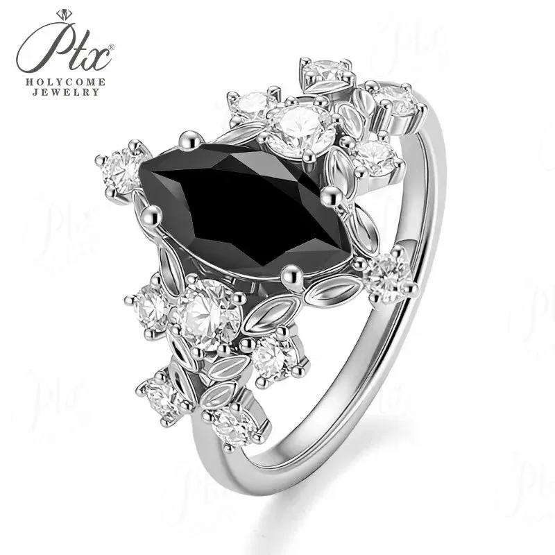 1ct Round Moissanite Ring D Color VVS1 925 Sterling Silver GRA - Image 10